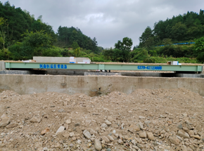 信陽商城縣吳河鄉河沙廠100噸地磅
