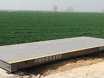 安陽滑縣棗村鄉黃家莊村農業合作社30噸地磅