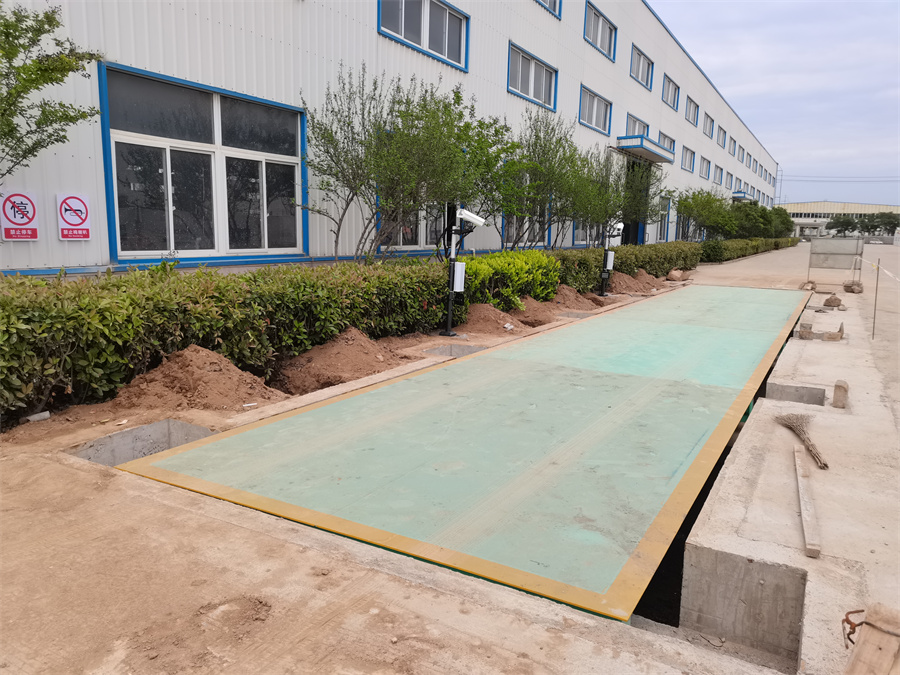 能環三門峽國際新材料100噸車號識別無人值守地磅