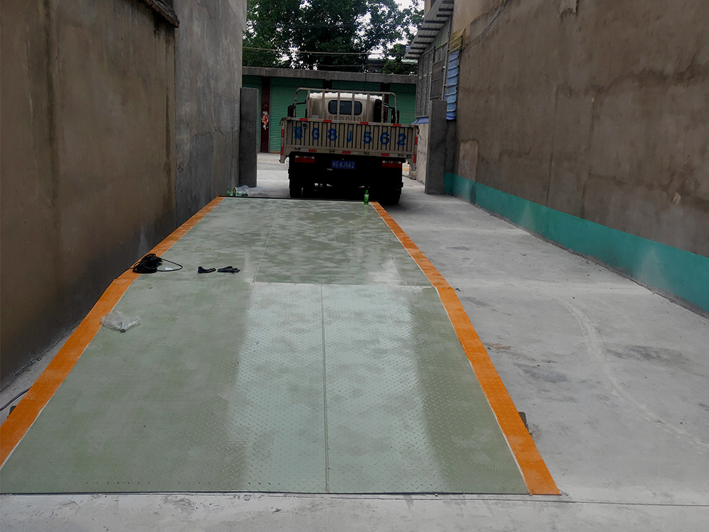 安徽渦陽縣殷廟農業合作社30噸地磅2